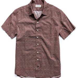 Taylor Stitch Hawthorne Shirt in Burgundy Trellis size 40
